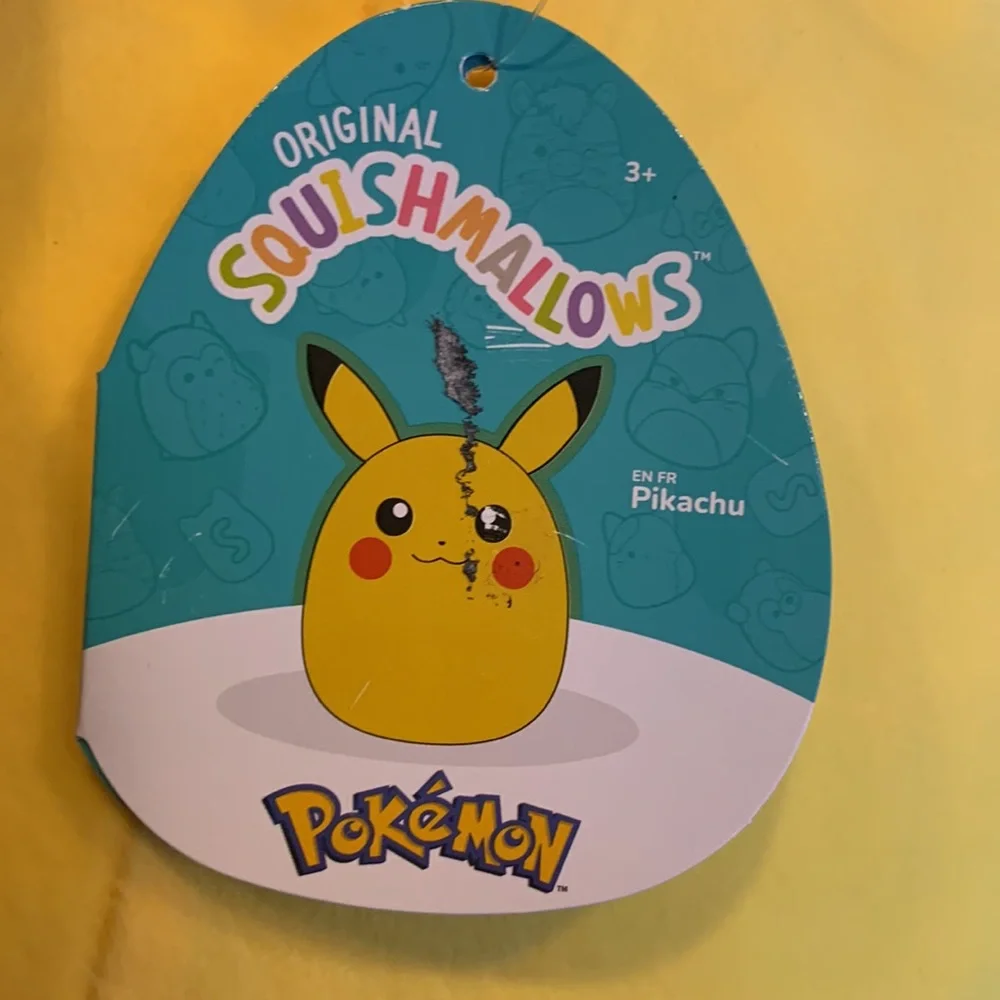 Pokémon 20” Squishmallows Pikachu Plush